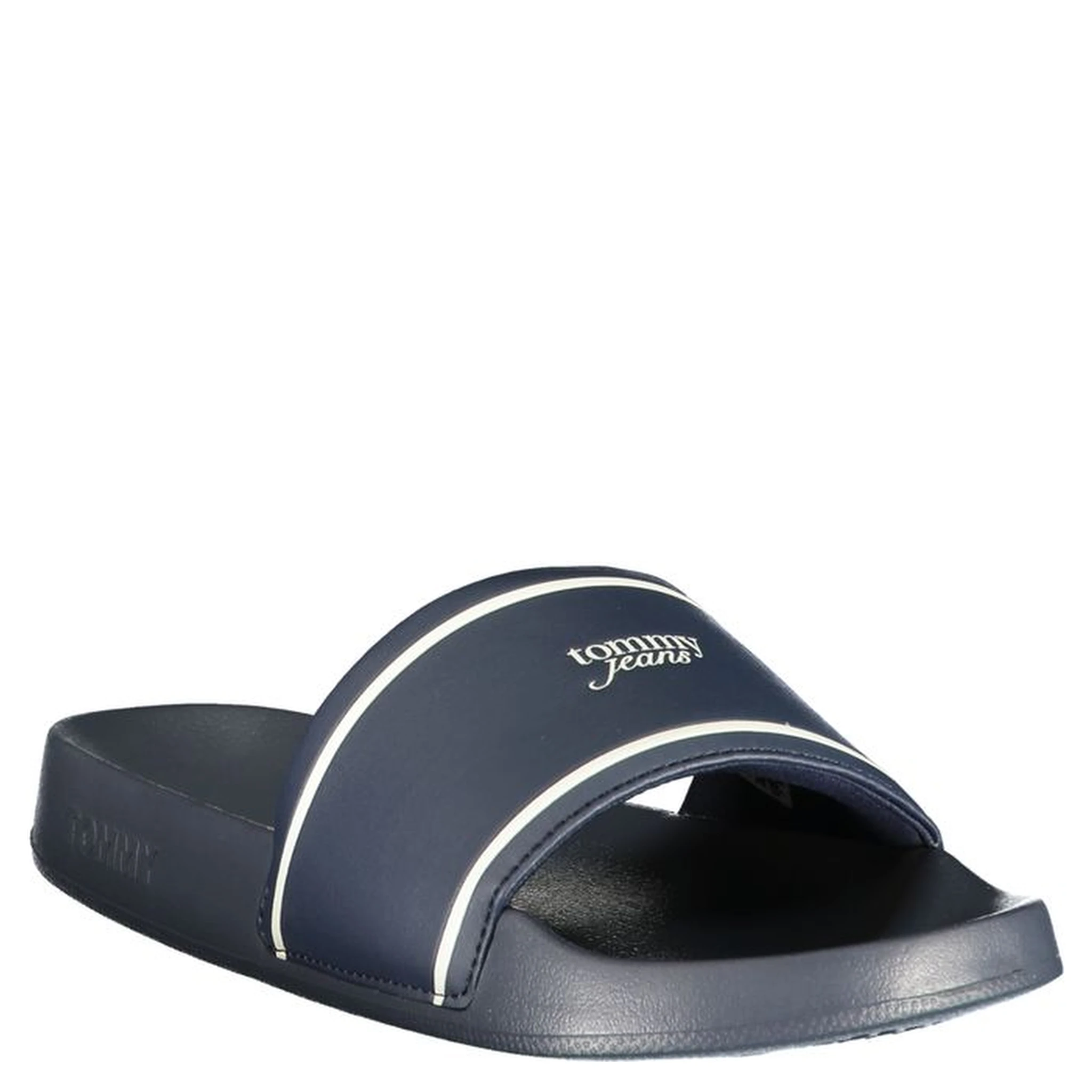 Blue Polyurethane Women's Slipper