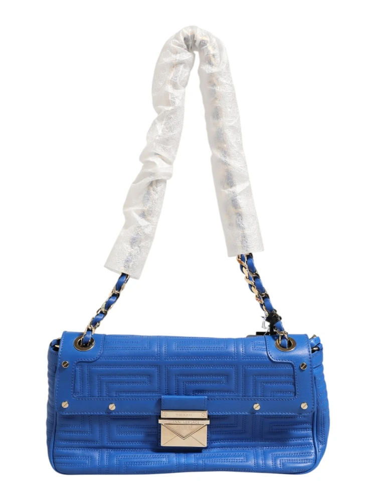 Couture Quilted Leather Shoulder Bag