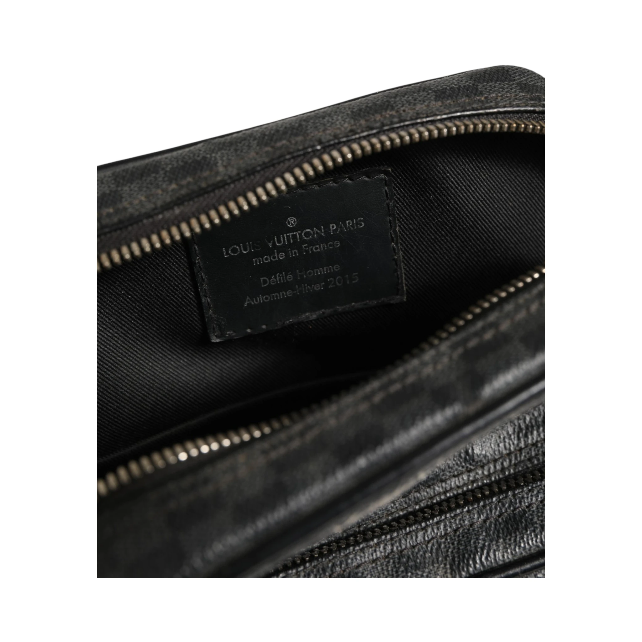 Black Damier Graphite Canvas Amazon Christopher Nemeth Shoulder Bag