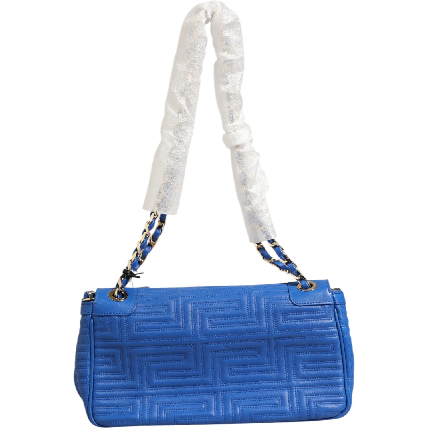 Couture Quilted Leather Shoulder Bag