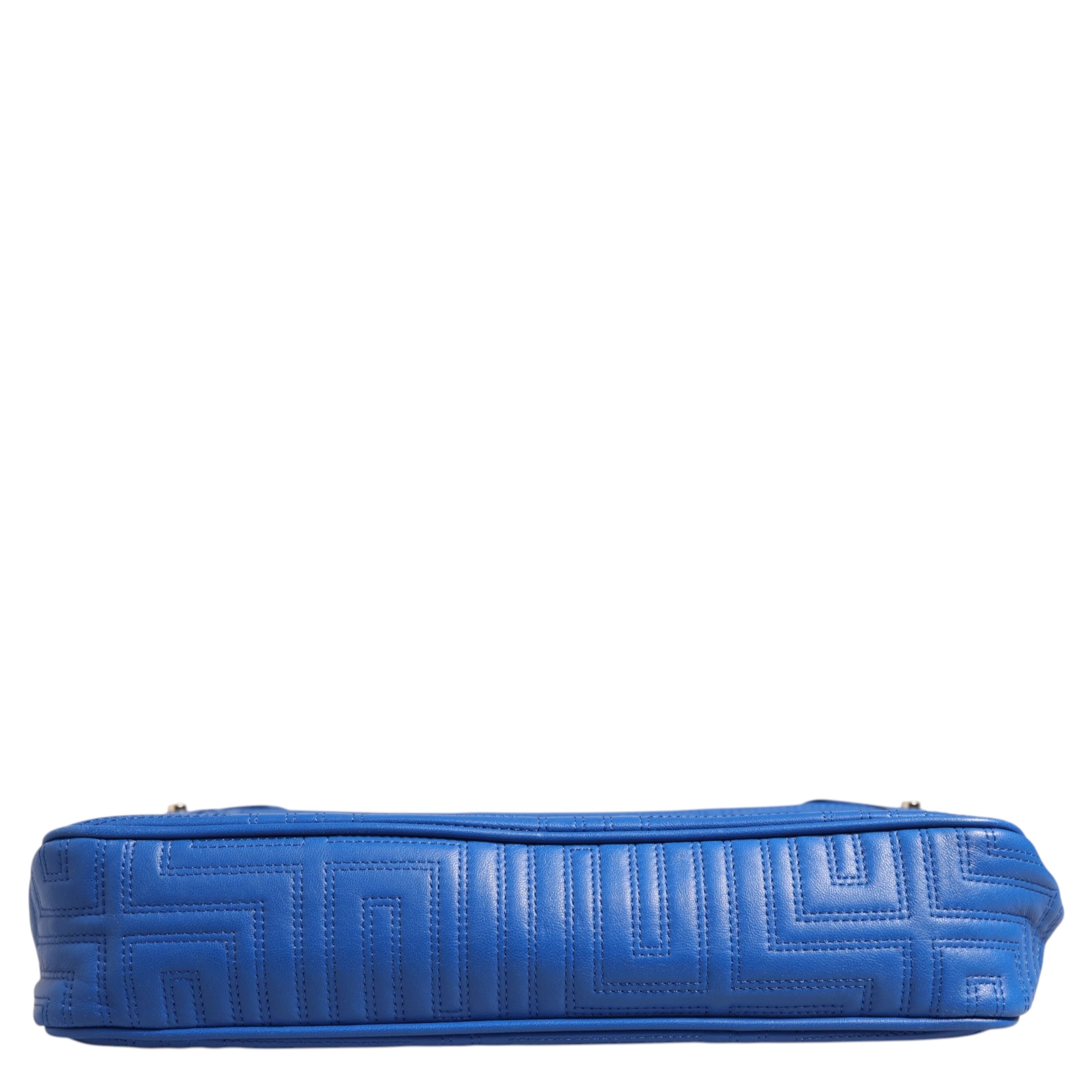 Couture Quilted Leather Shoulder Bag
