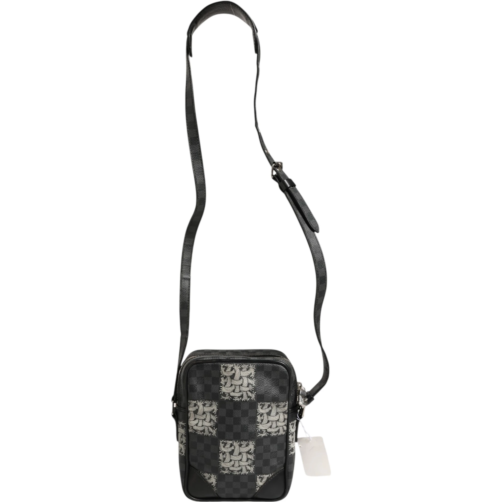 Black Damier Graphite Canvas Amazon Christopher Nemeth Shoulder Bag