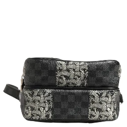 Black Damier Graphite Canvas Amazon Christopher Nemeth Shoulder Bag