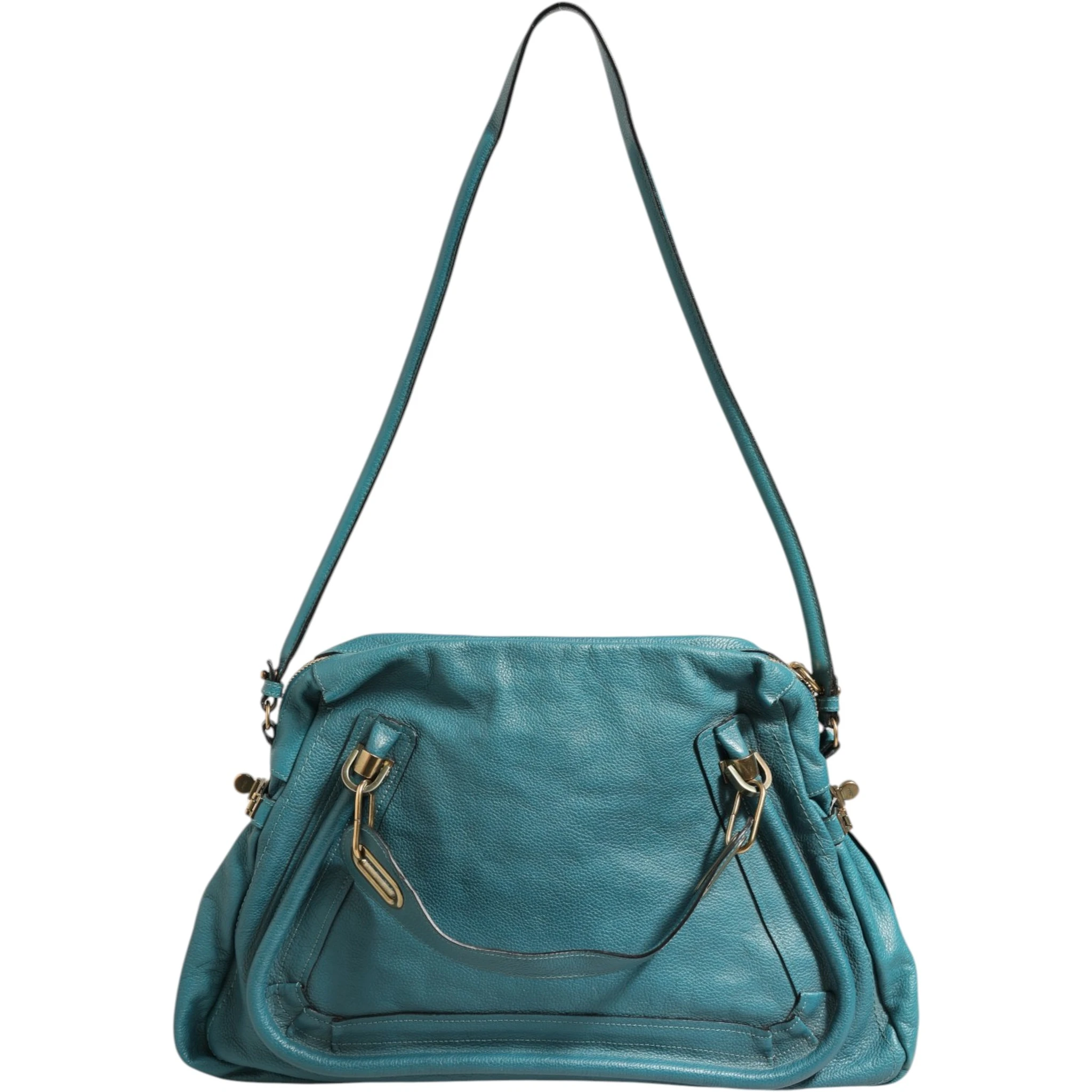 Paraty Bag in Aquamarine Leather
