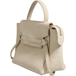 Nano Belt Bag Grained Calfskin Chalk