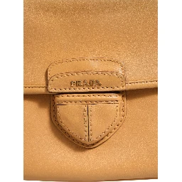 Sidonie Beige Pebble Leather shoulder bag