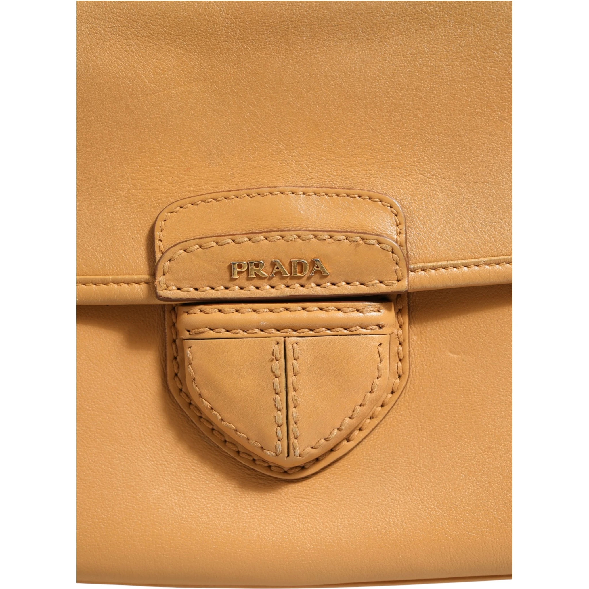 Sidonie Beige Pebble Leather shoulder bag