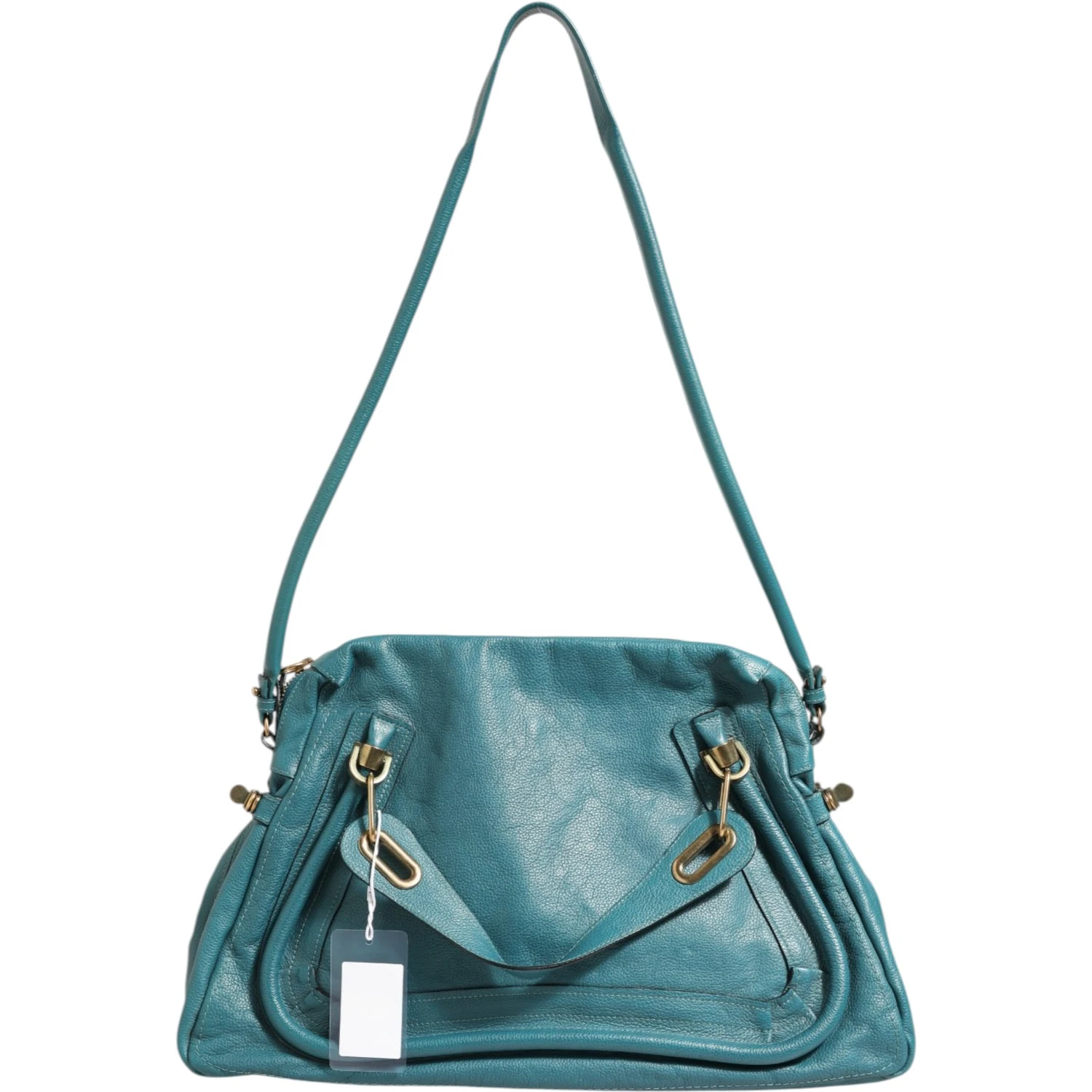 Paraty Bag in Aquamarine Leather