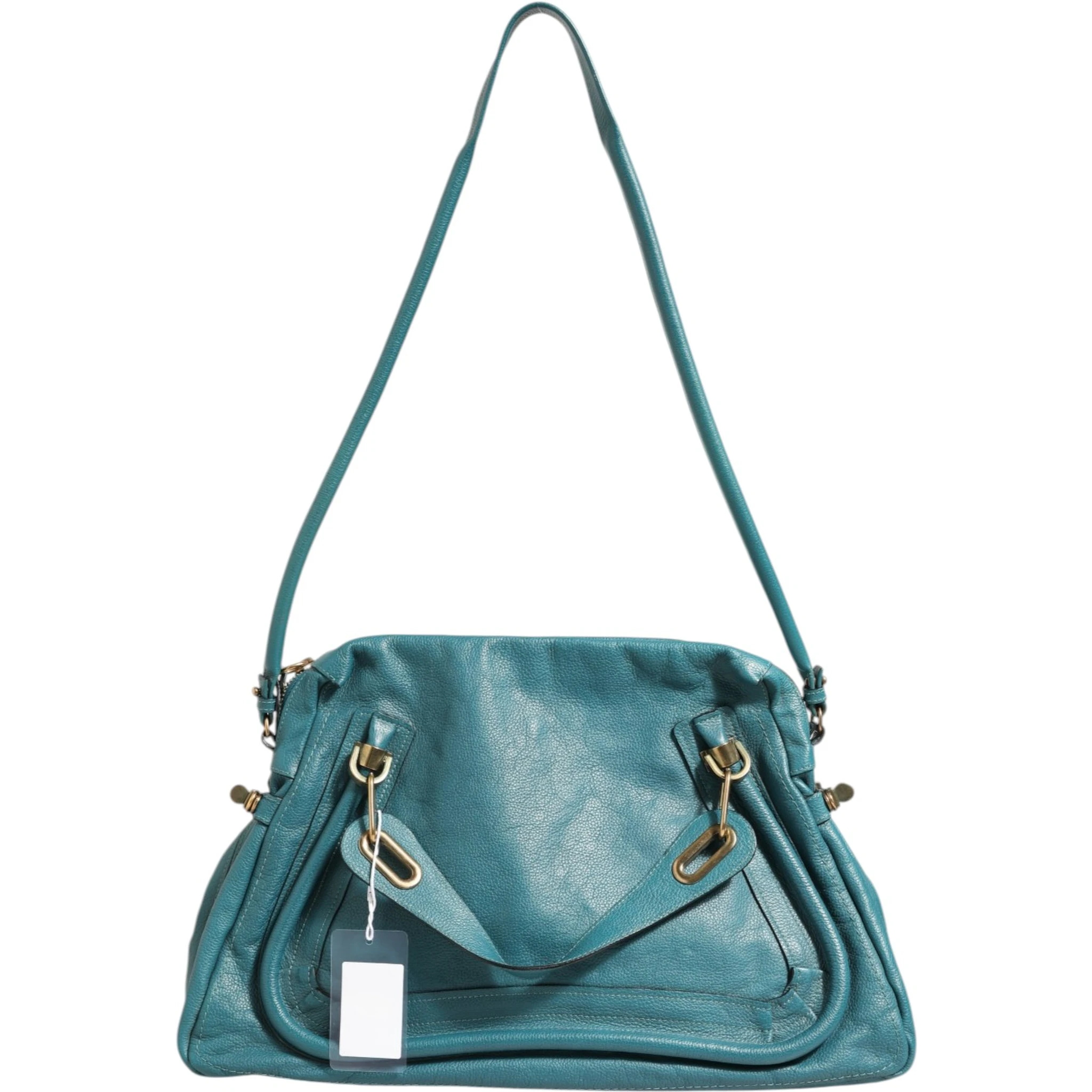 Paraty Bag in Aquamarine Leather