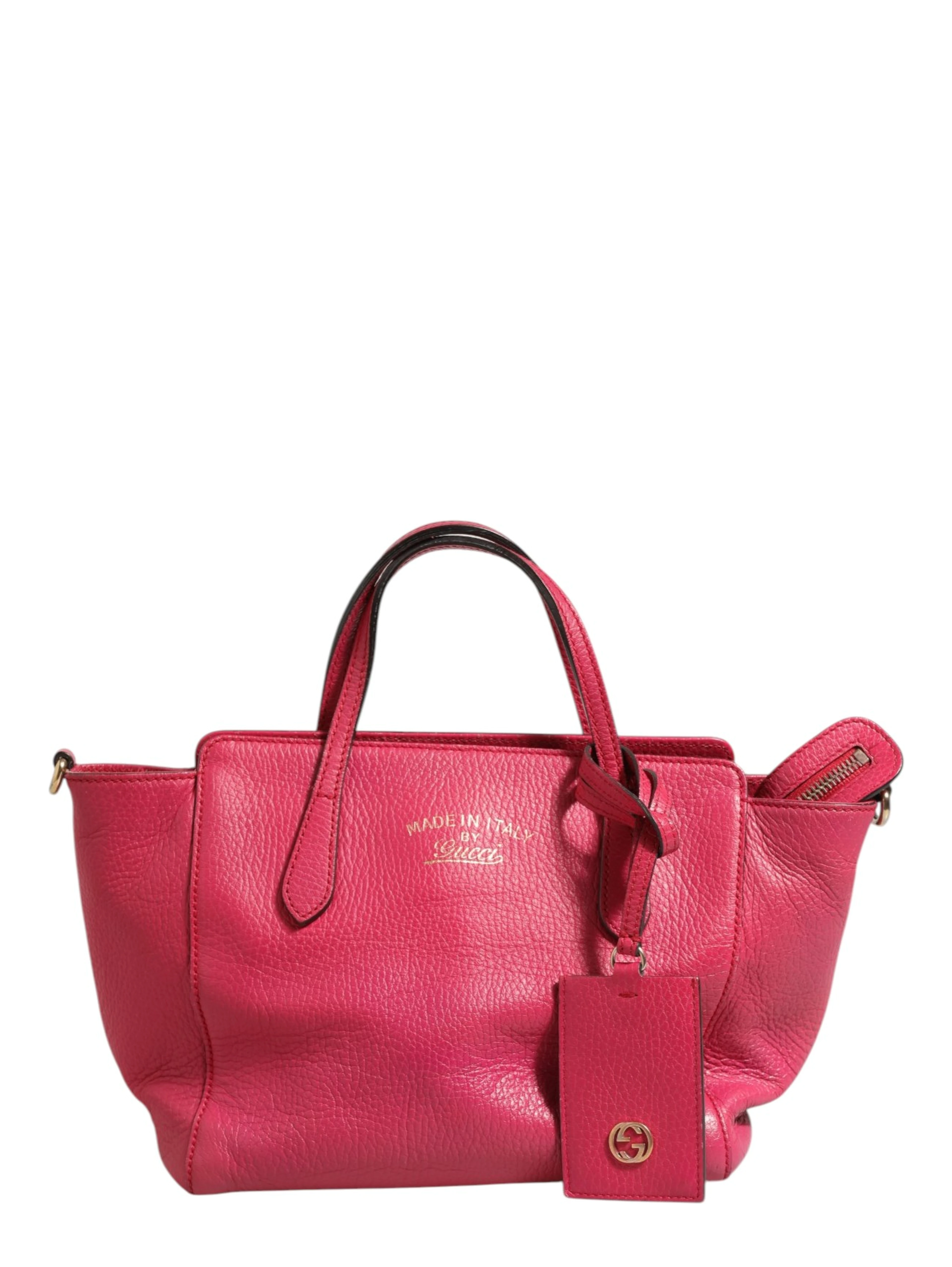 Swing Leather 2Way Tote Bag