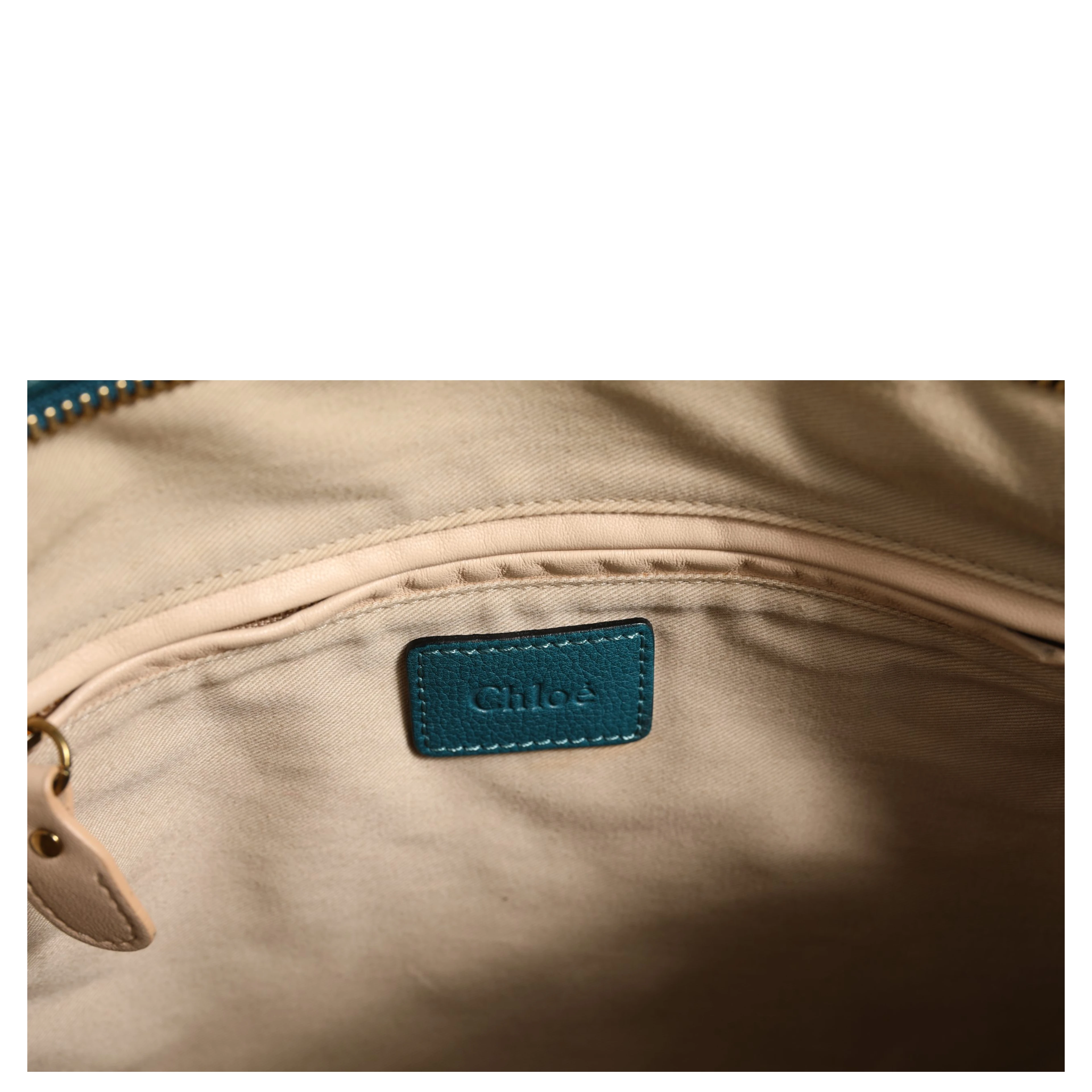 Paraty Bag in Aquamarine Leather