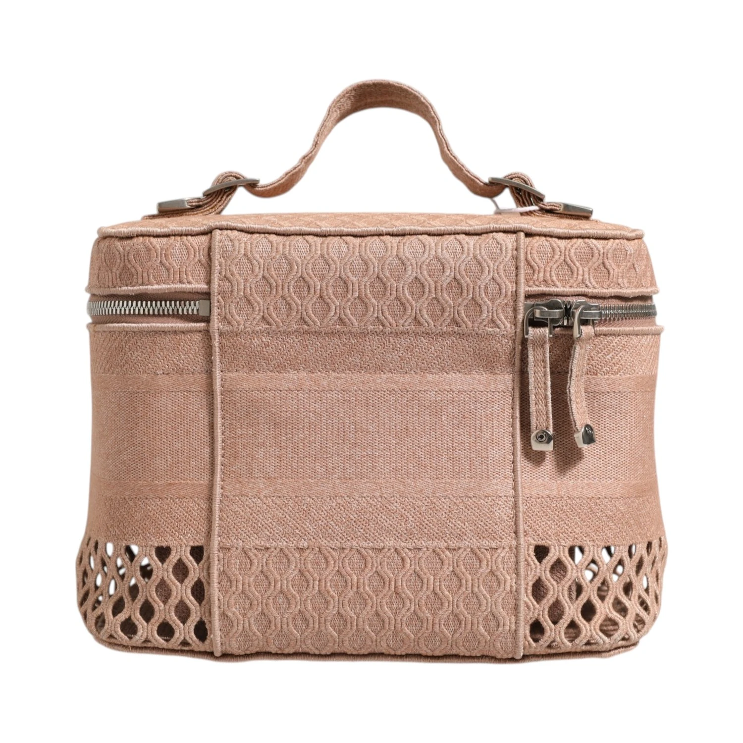 Mesh Embroidered Dior travel Vanity Case