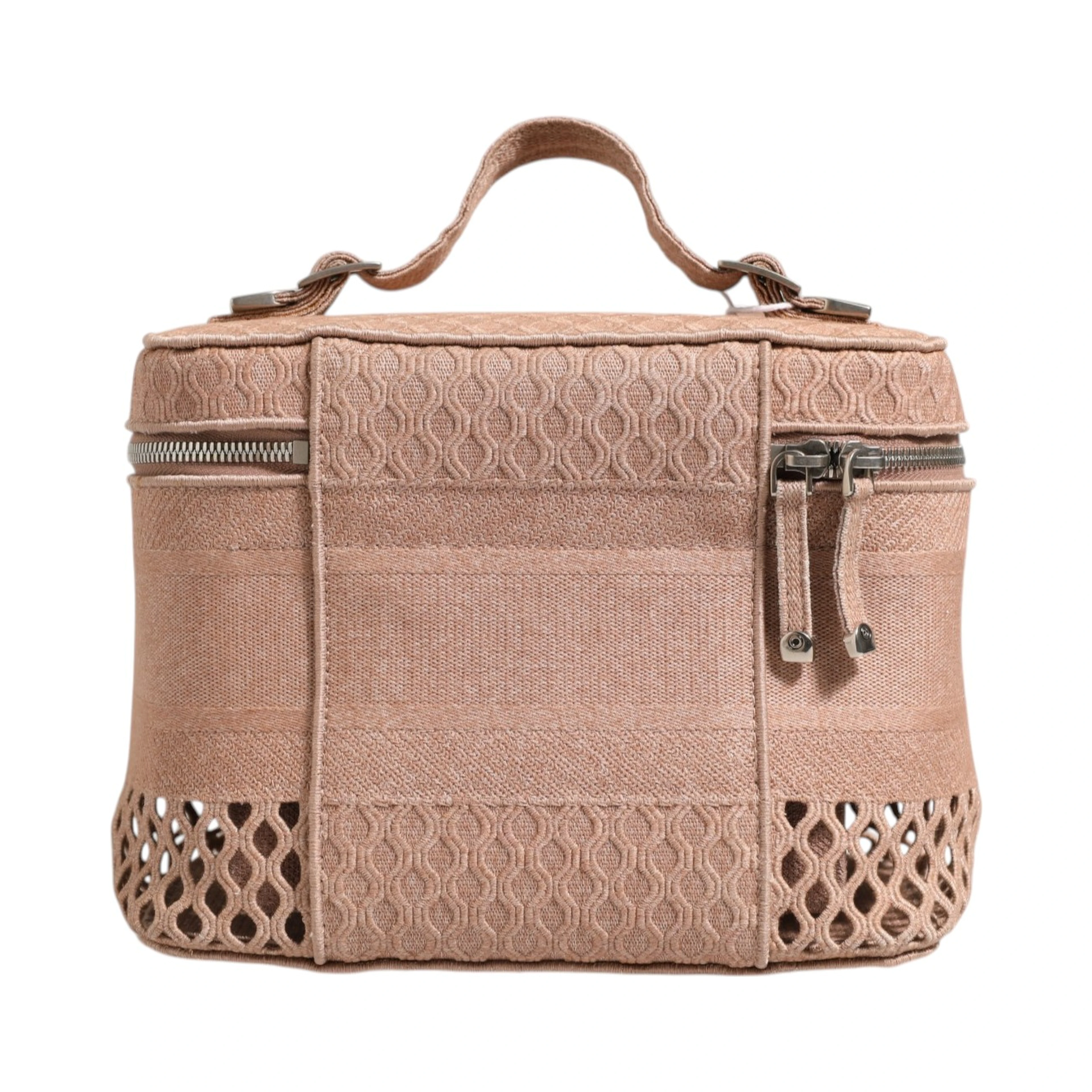 Mesh Embroidered Dior travel Vanity Case