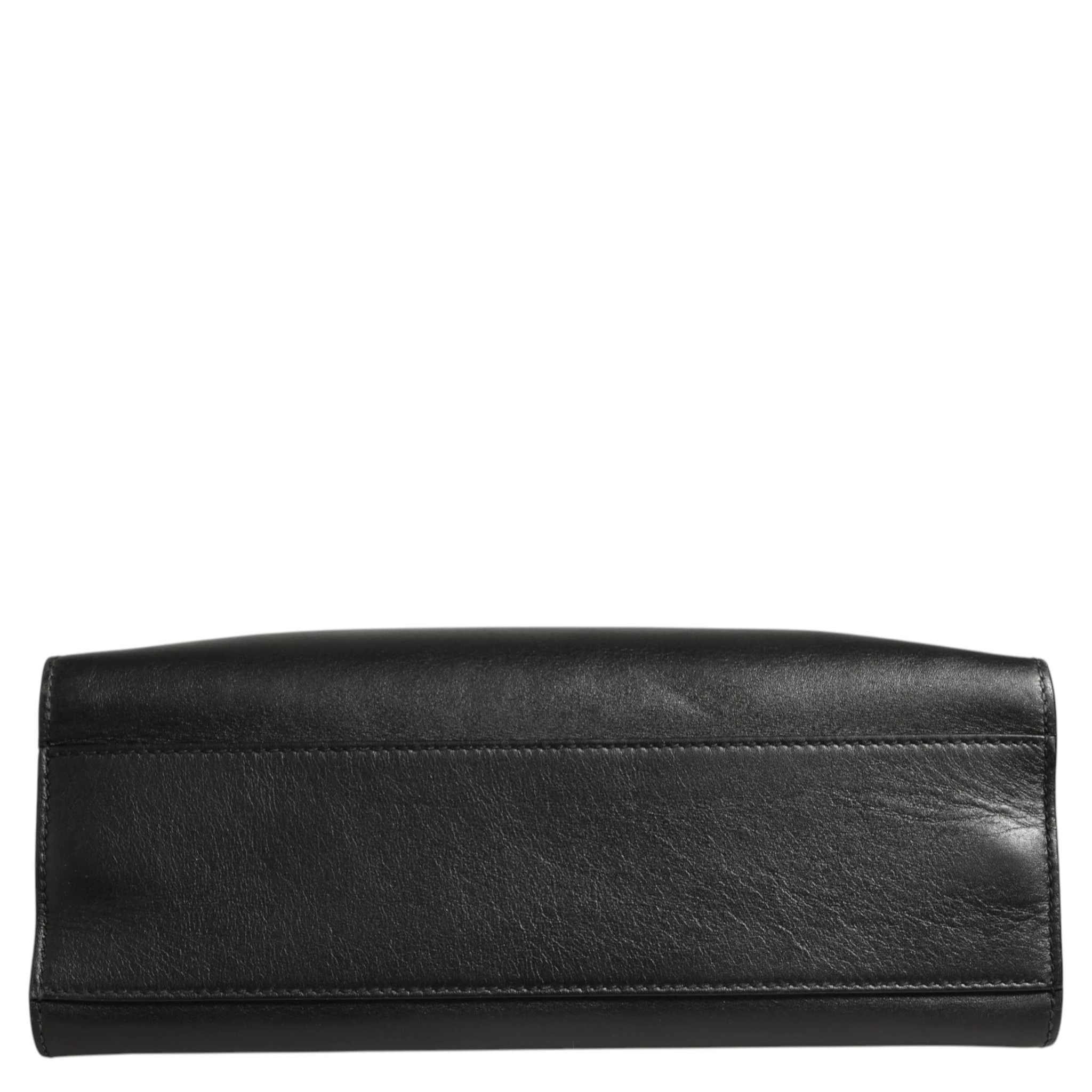 Nymphaea Bamboo Top Handle Leather Bag