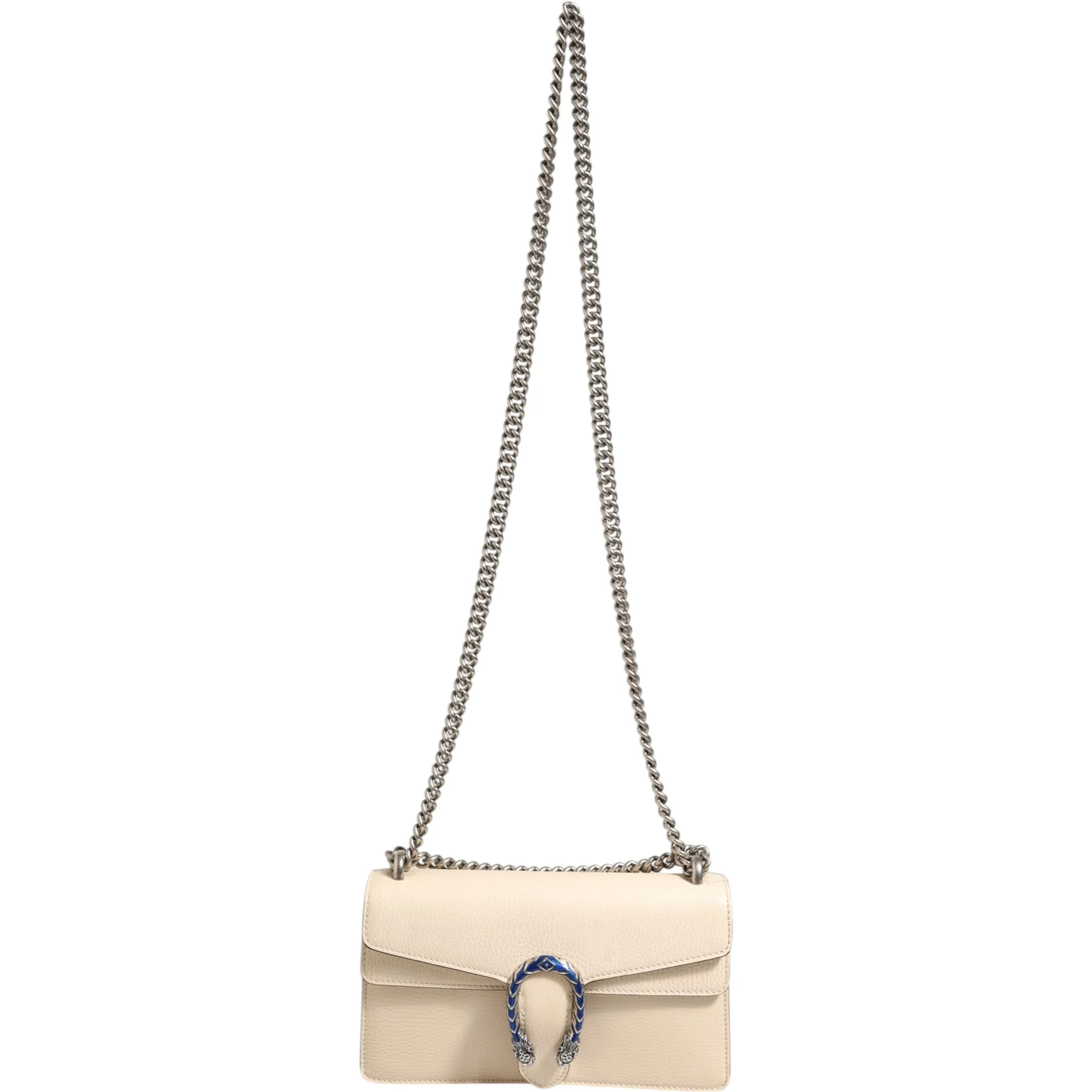 Dionysus White Leather Handbag