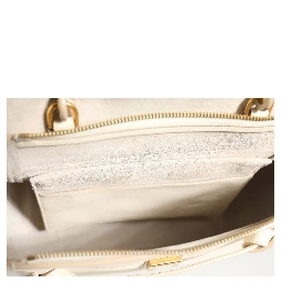 Nano Belt Bag Grained Calfskin Chalk