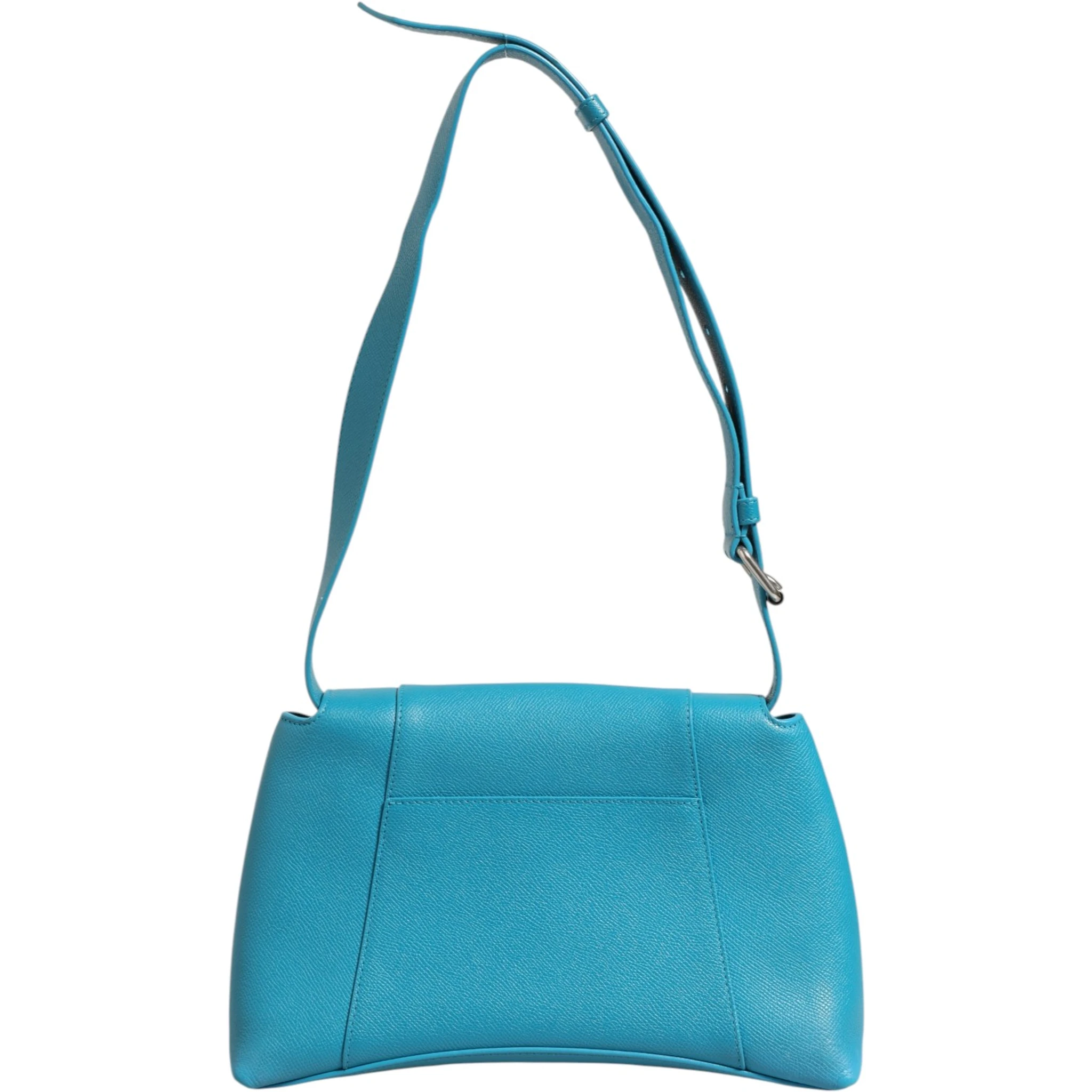 Calfskin S Downtown Blue Shoulder Bag