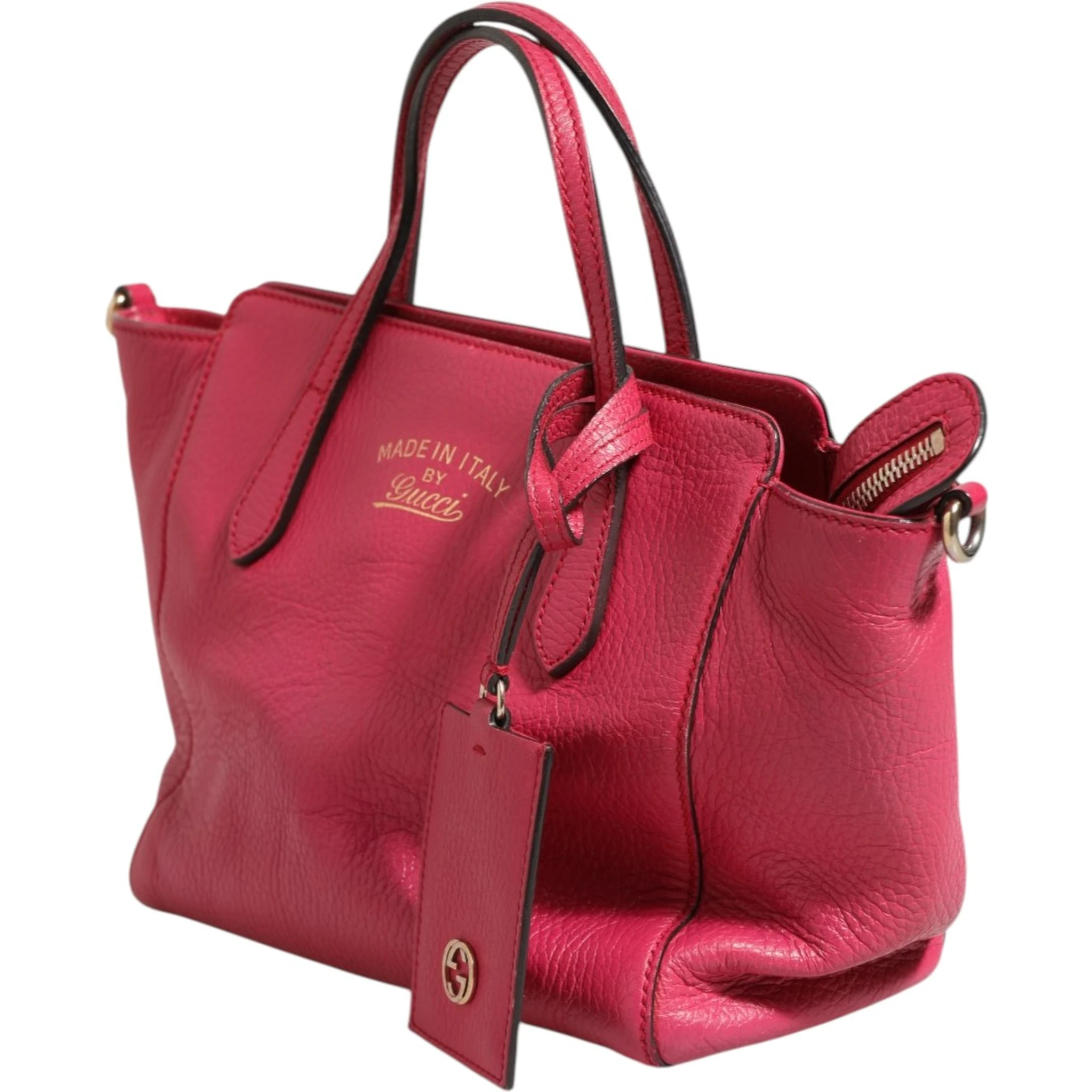 Swing Leather 2Way Tote Bag
