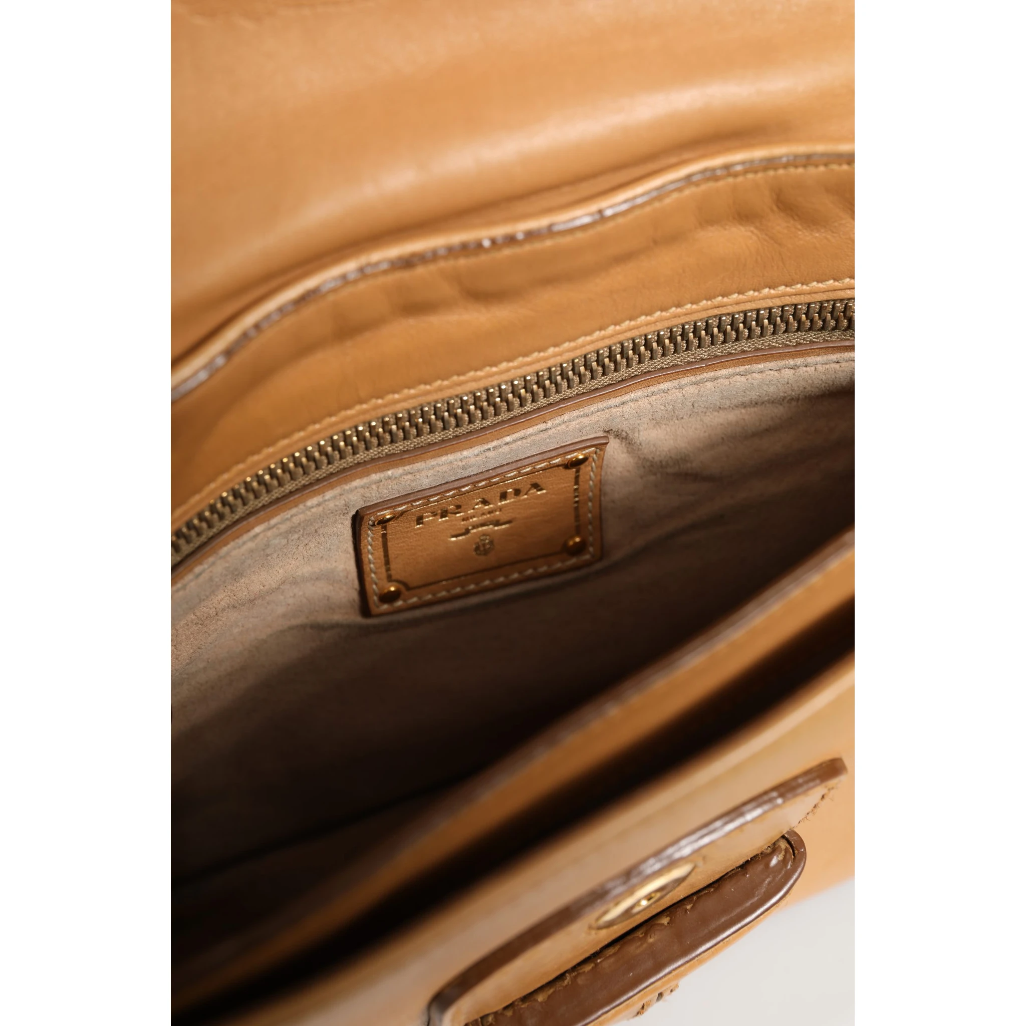 Sidonie Beige Pebble Leather shoulder bag
