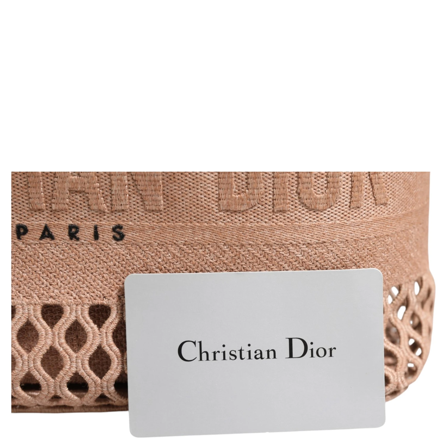 Mesh Embroidered Dior travel Vanity Case