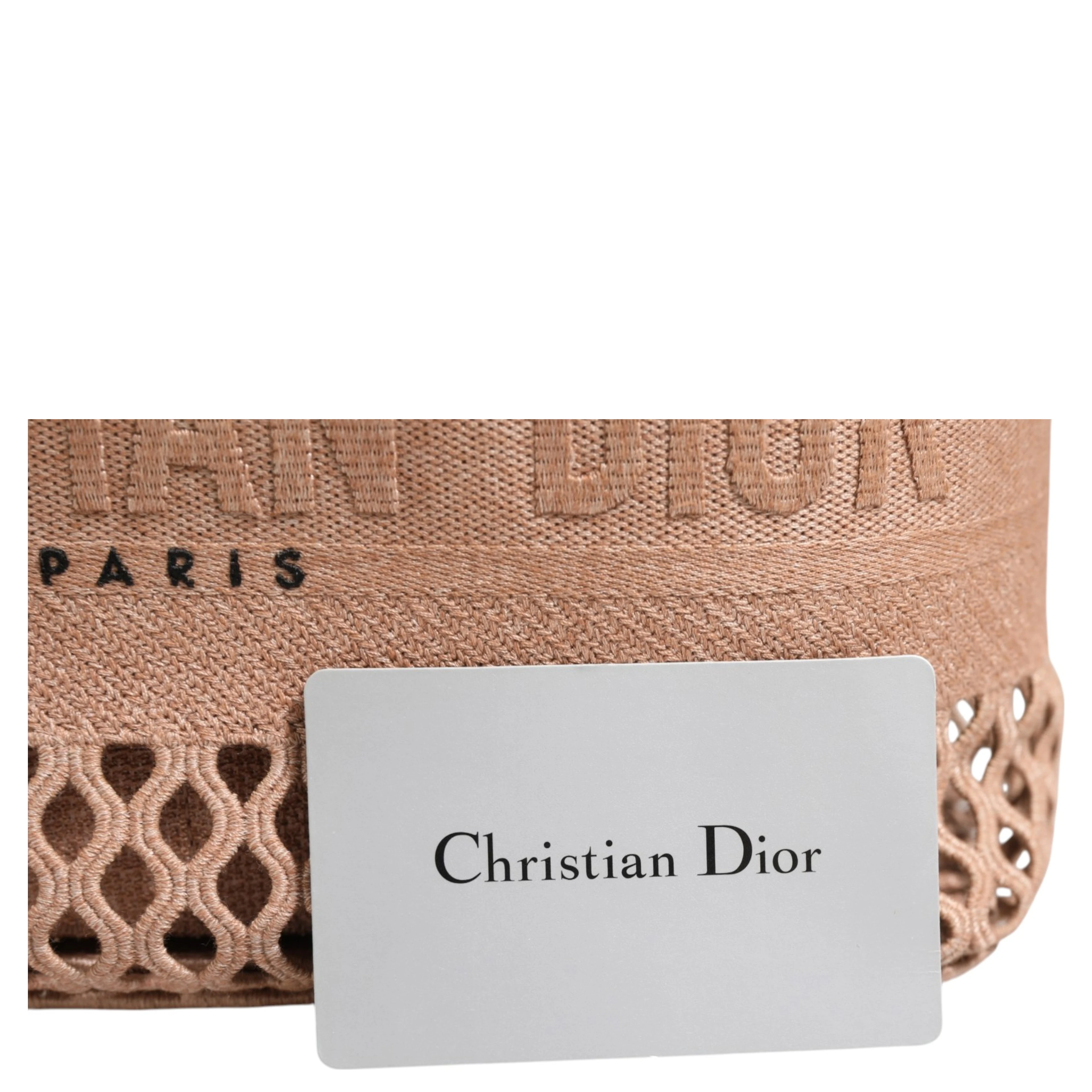 Mesh Embroidered Dior travel Vanity Case