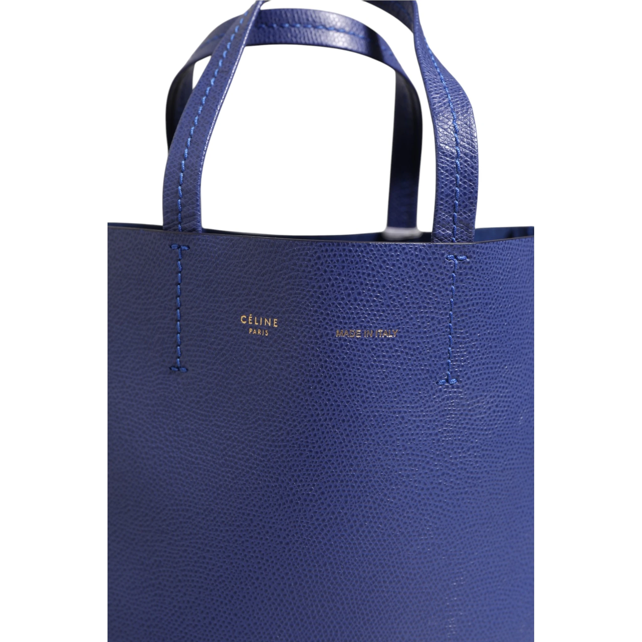 Blue with Gold Tote Bag