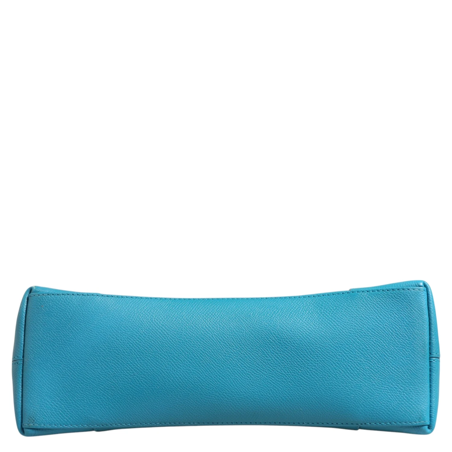 Calfskin S Downtown Blue Shoulder Bag