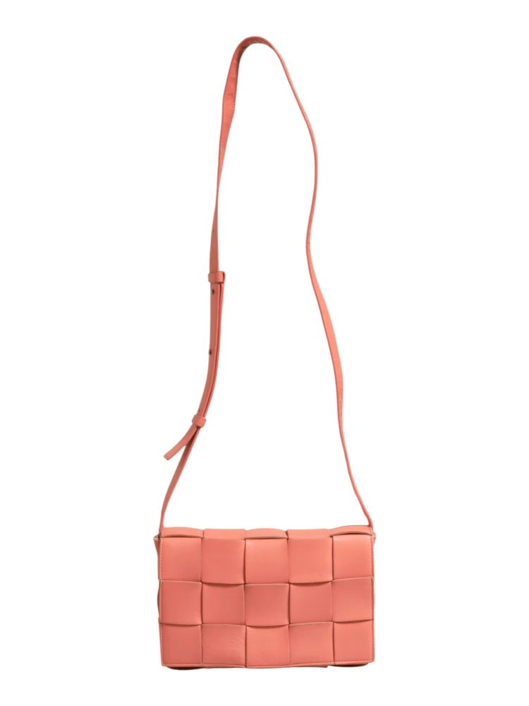 Lambskin Maxi Intrecciato Cassette Crossbody Bag