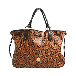 Visetos Leopard Aren Medium Shopper Tote