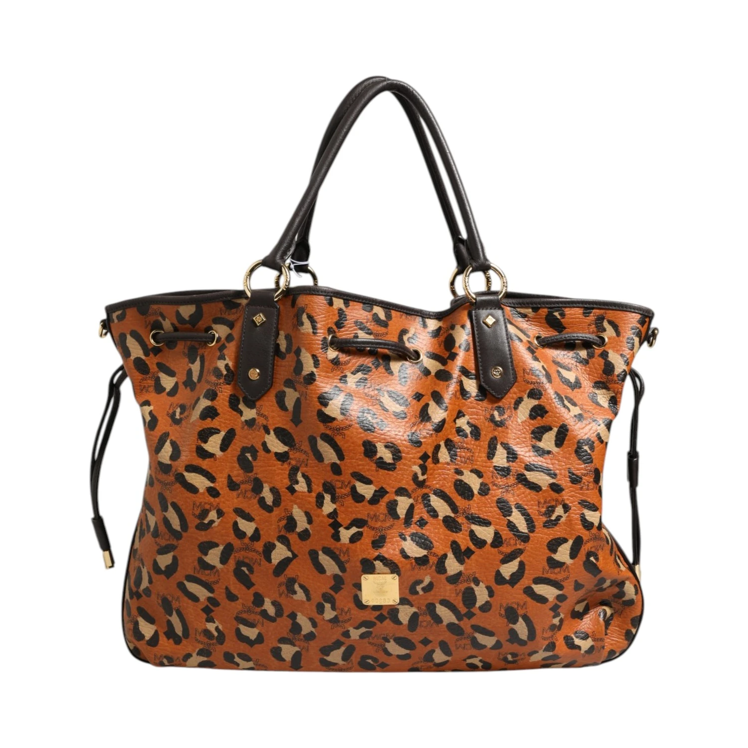 Visetos Leopard Aren Medium Shopper Tote