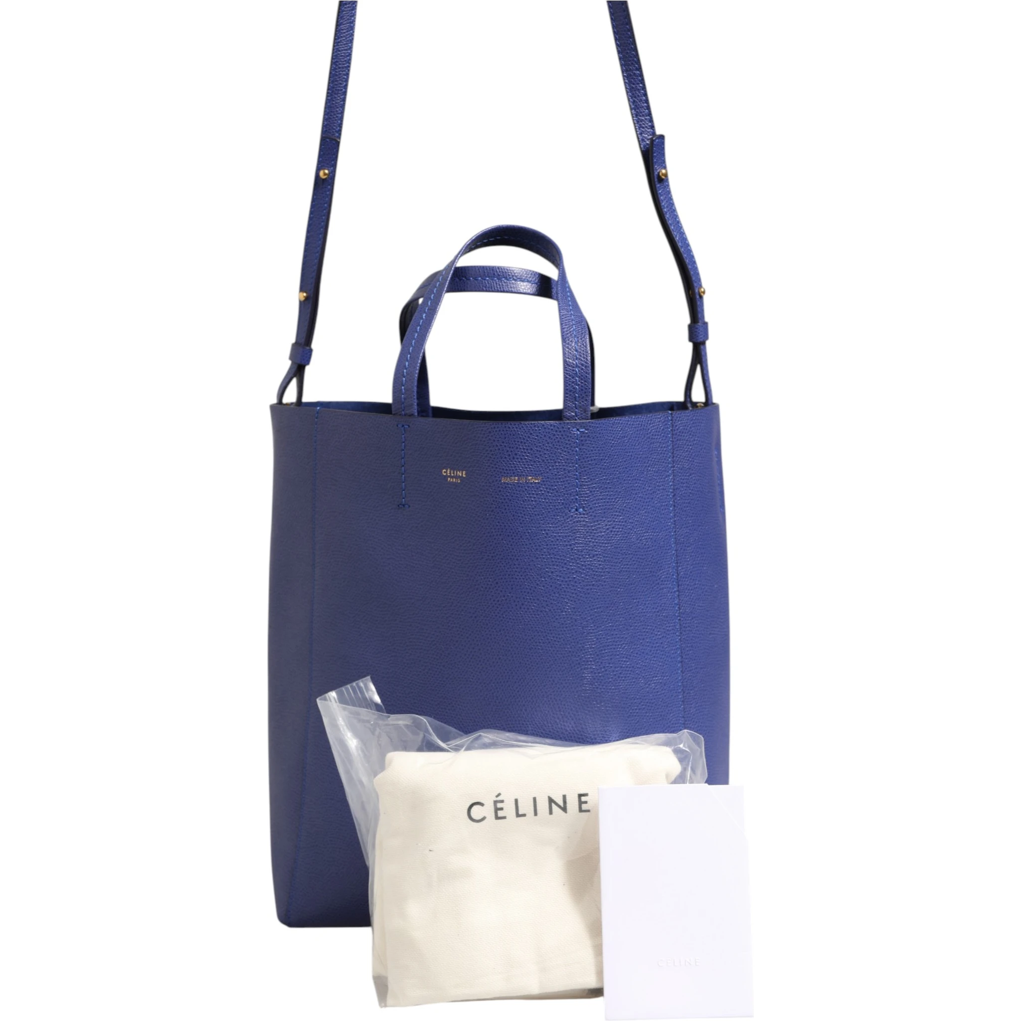 Blue with Gold Tote Bag