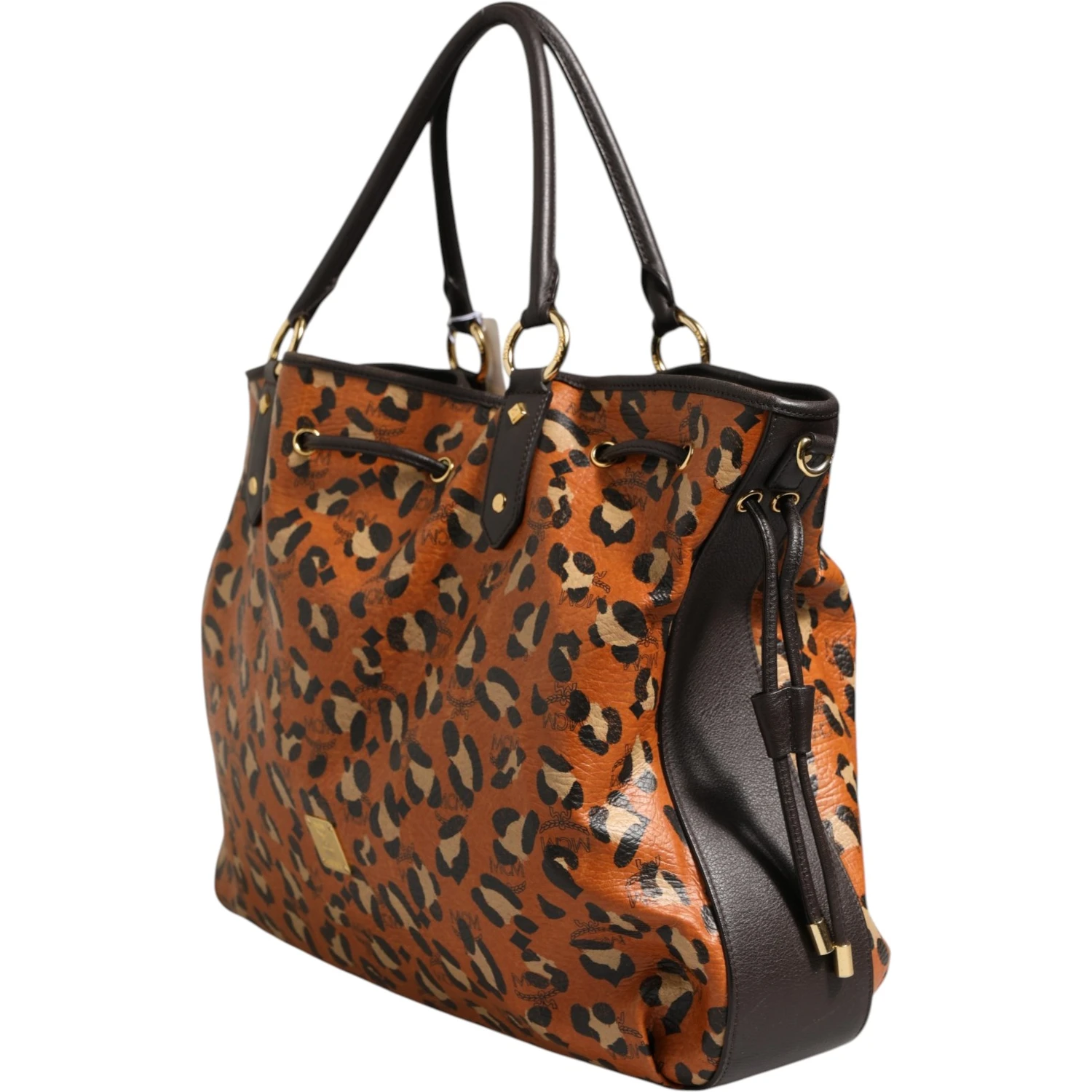 Visetos Leopard Aren Medium Shopper Tote
