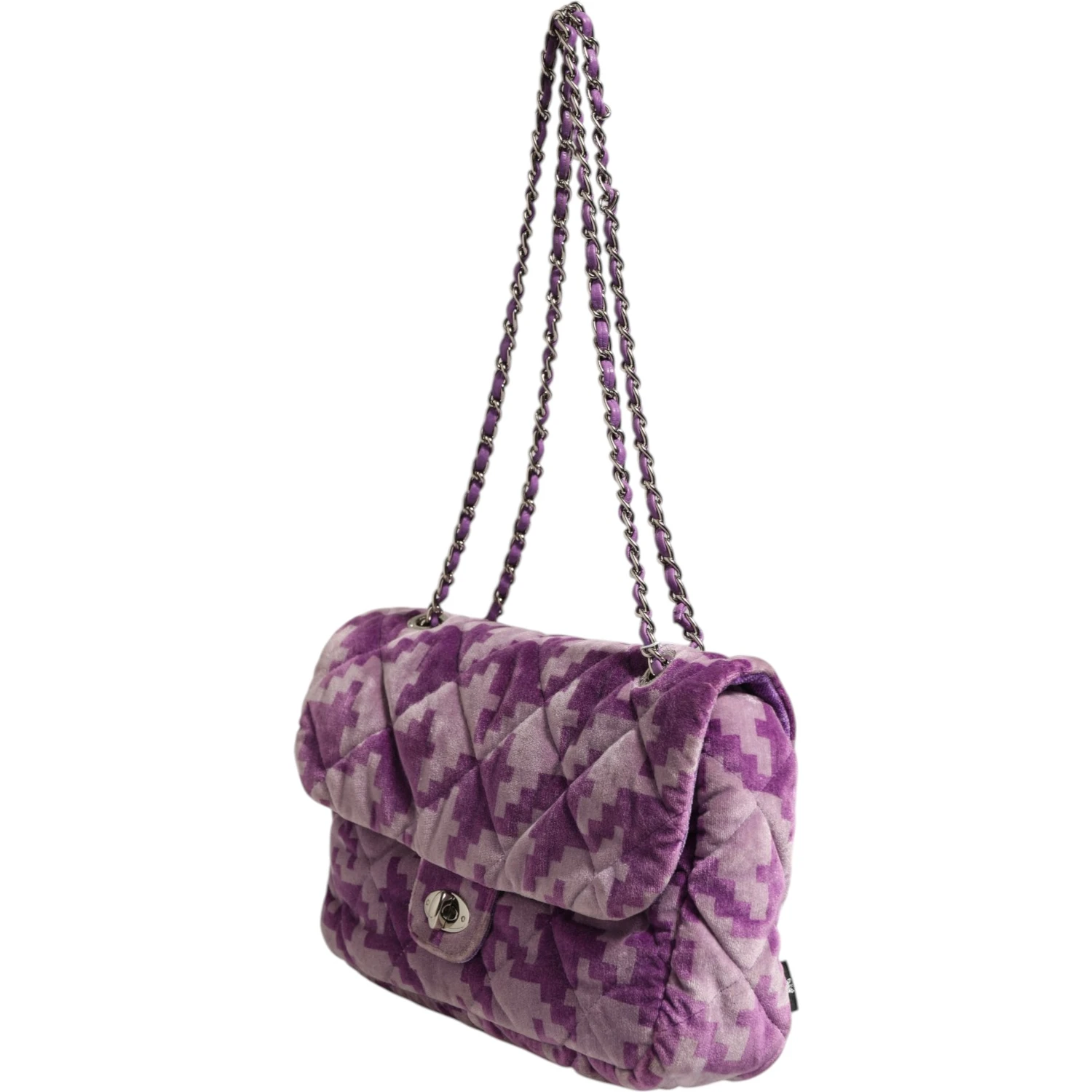 Purple shoulder bag