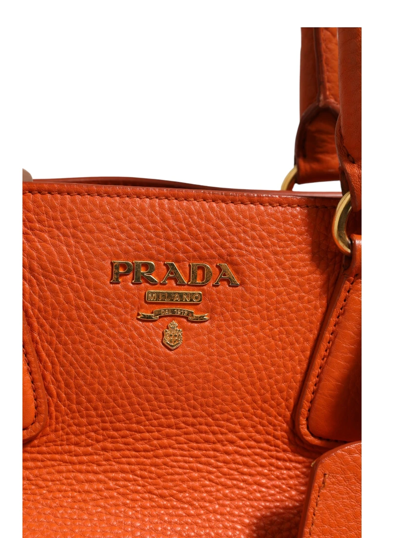 Vitello Daino Leather Tote Bag