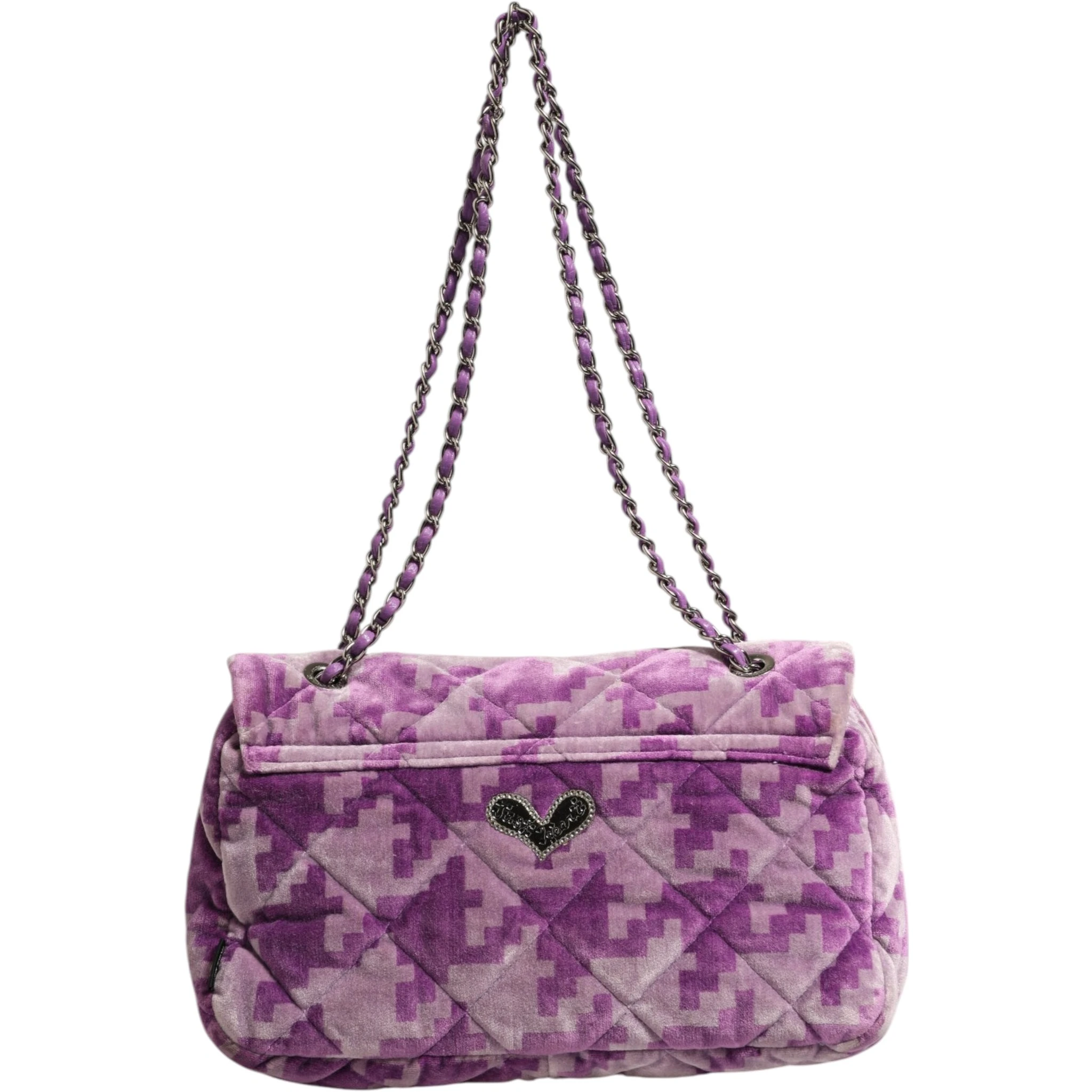 Purple shoulder bag