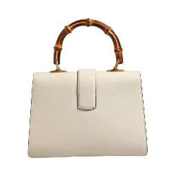Dionysus Bamboo Top Handle Bag Colorblock Leather