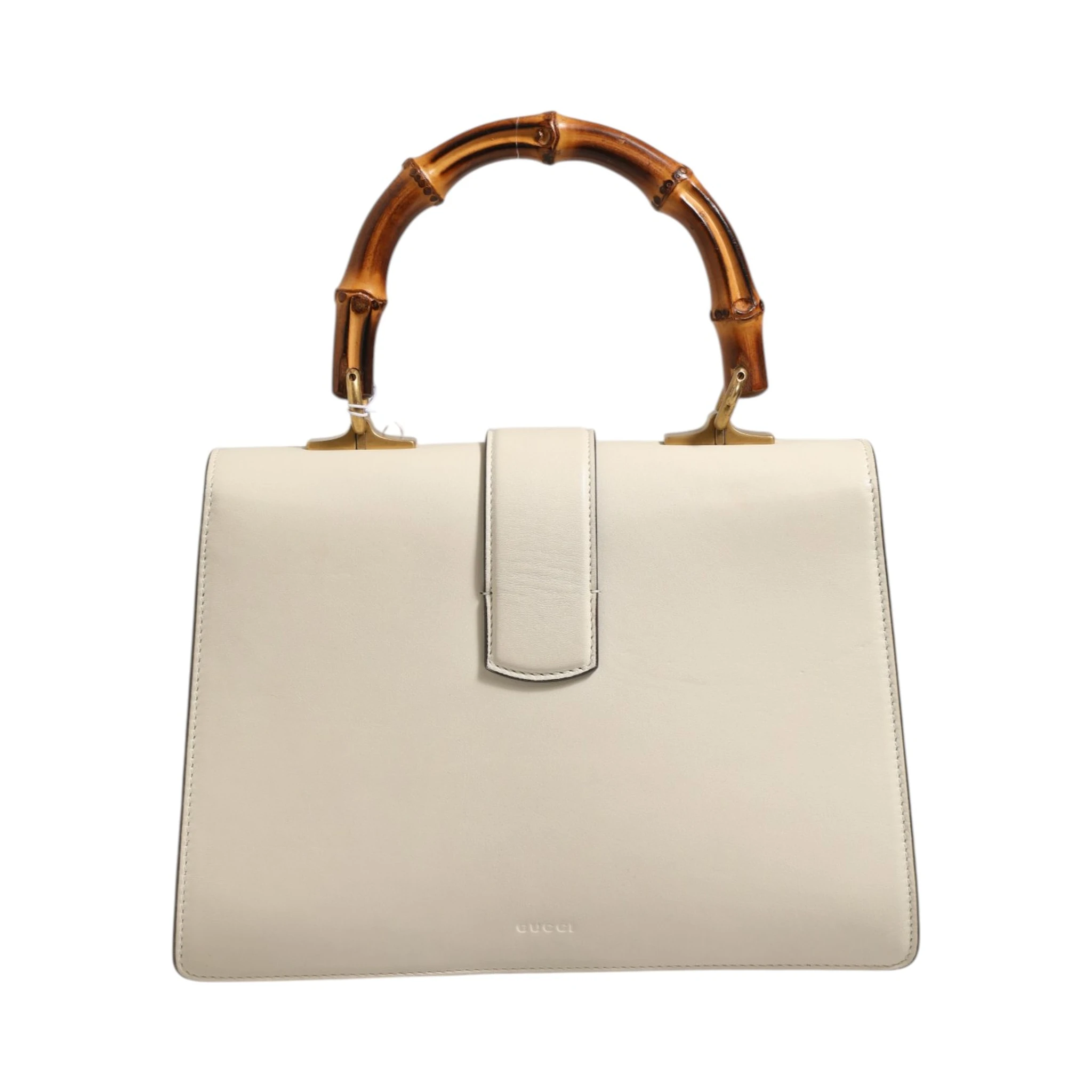 Dionysus Bamboo Top Handle Bag Colorblock Leather