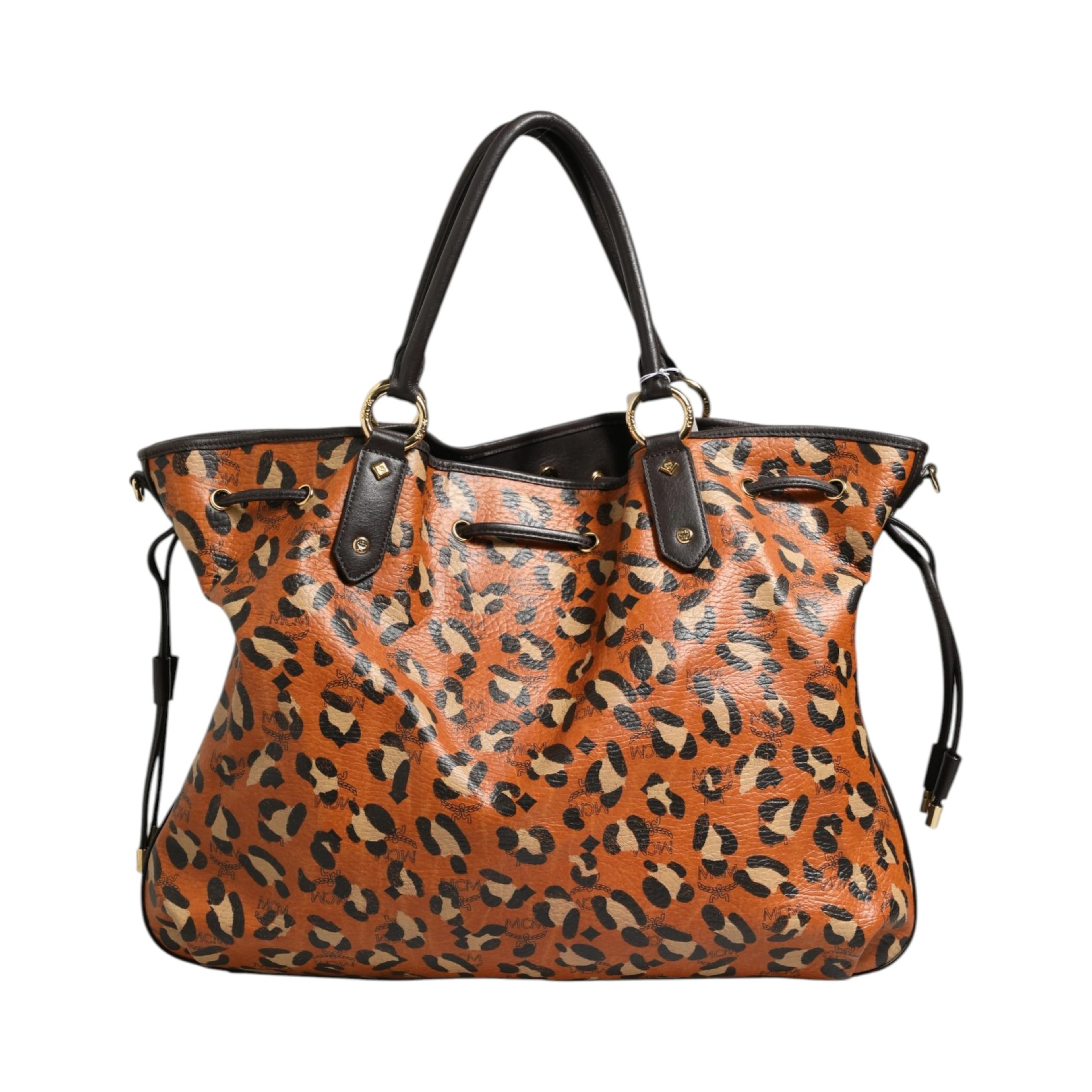 Visetos Leopard Aren Medium Shopper Tote