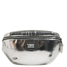 Belt bag Silver in Synthetic