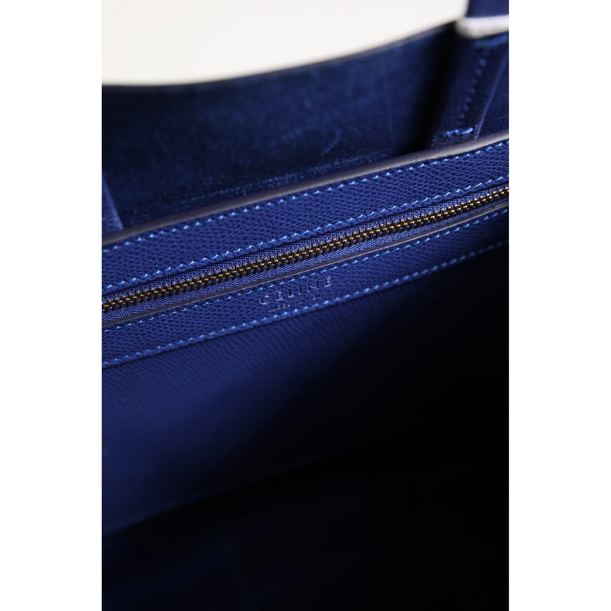 Blue with Gold Tote Bag