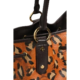 Visetos Leopard Aren Medium Shopper Tote
