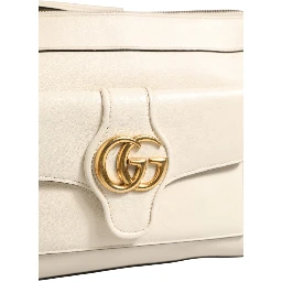 Arli Small Crossbody Bag White Leather
