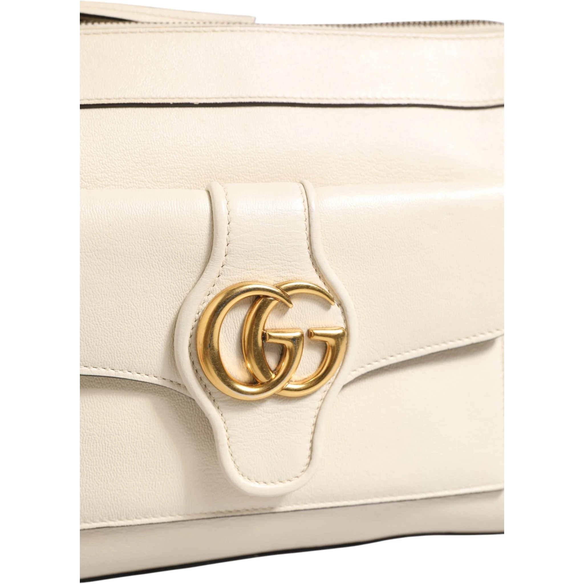 Arli Small Crossbody Bag White Leather