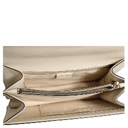 Dionysus Bamboo Top Handle Bag Colorblock Leather