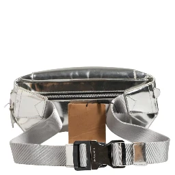 Belt bag Silver in Synthetic