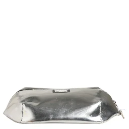 Belt bag Silver in Synthetic