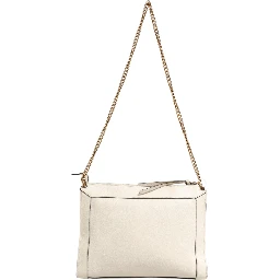 Arli Small Crossbody Bag White Leather