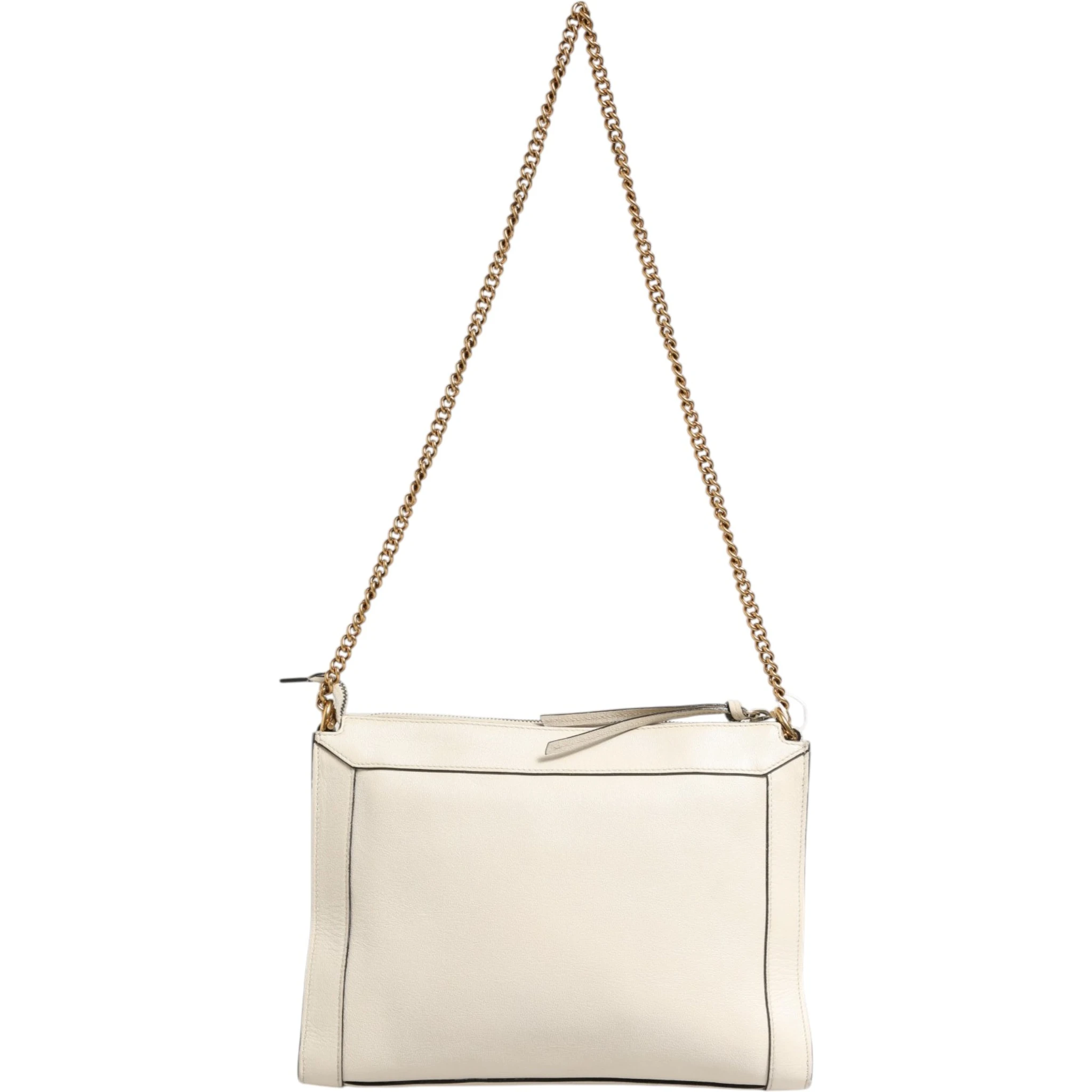 Arli Small Crossbody Bag White Leather