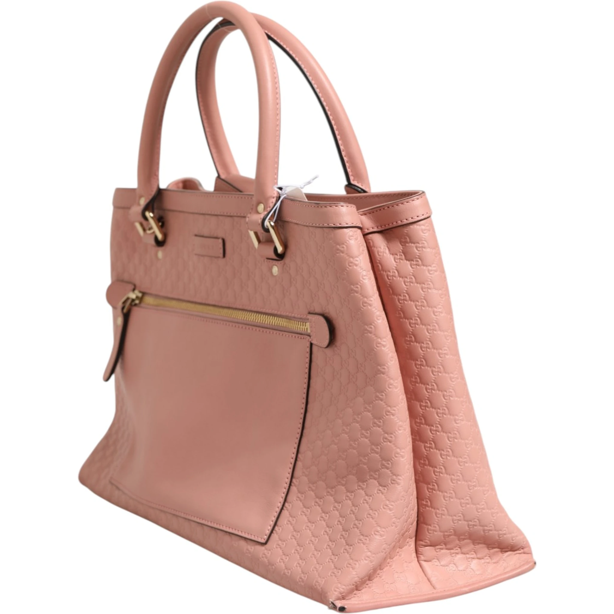 Microguccissima Leather Medium Tote Bag