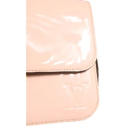 Pink Vernis and Monogram Canvas Cherrywood BB Shoulder Bag